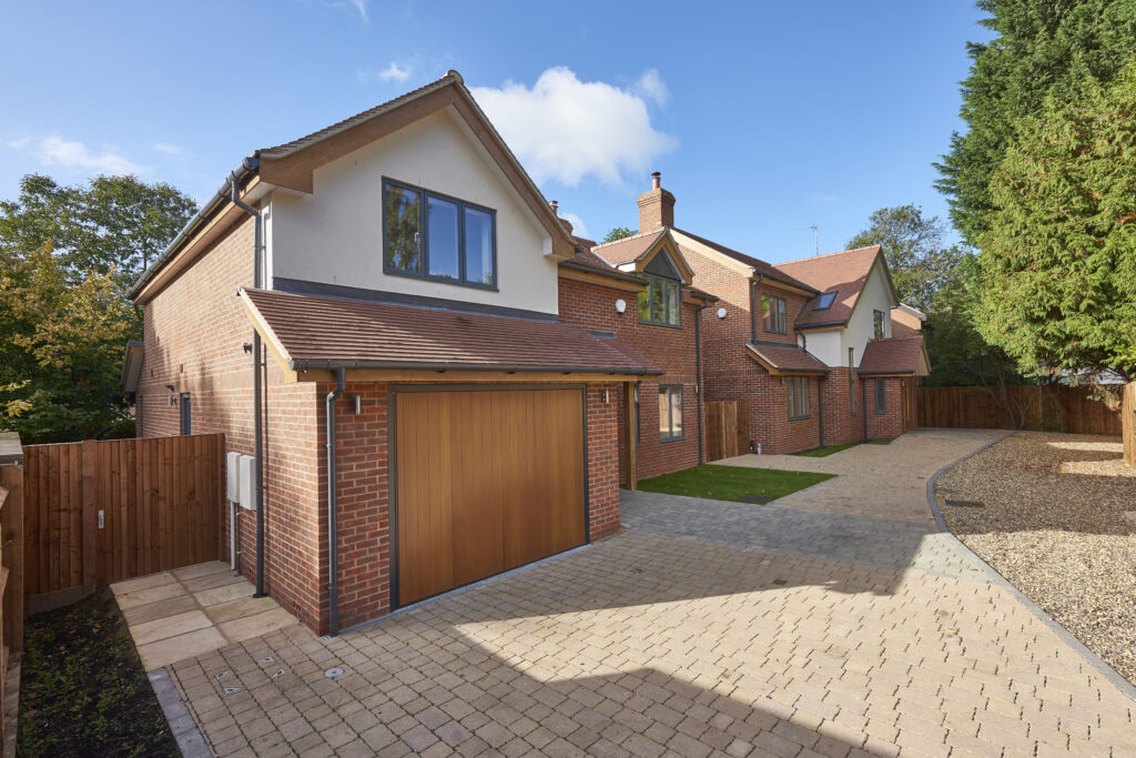 new build Private Housing Development, Stevenage exterior