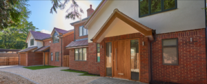 new build residential home designed by RIBA architect